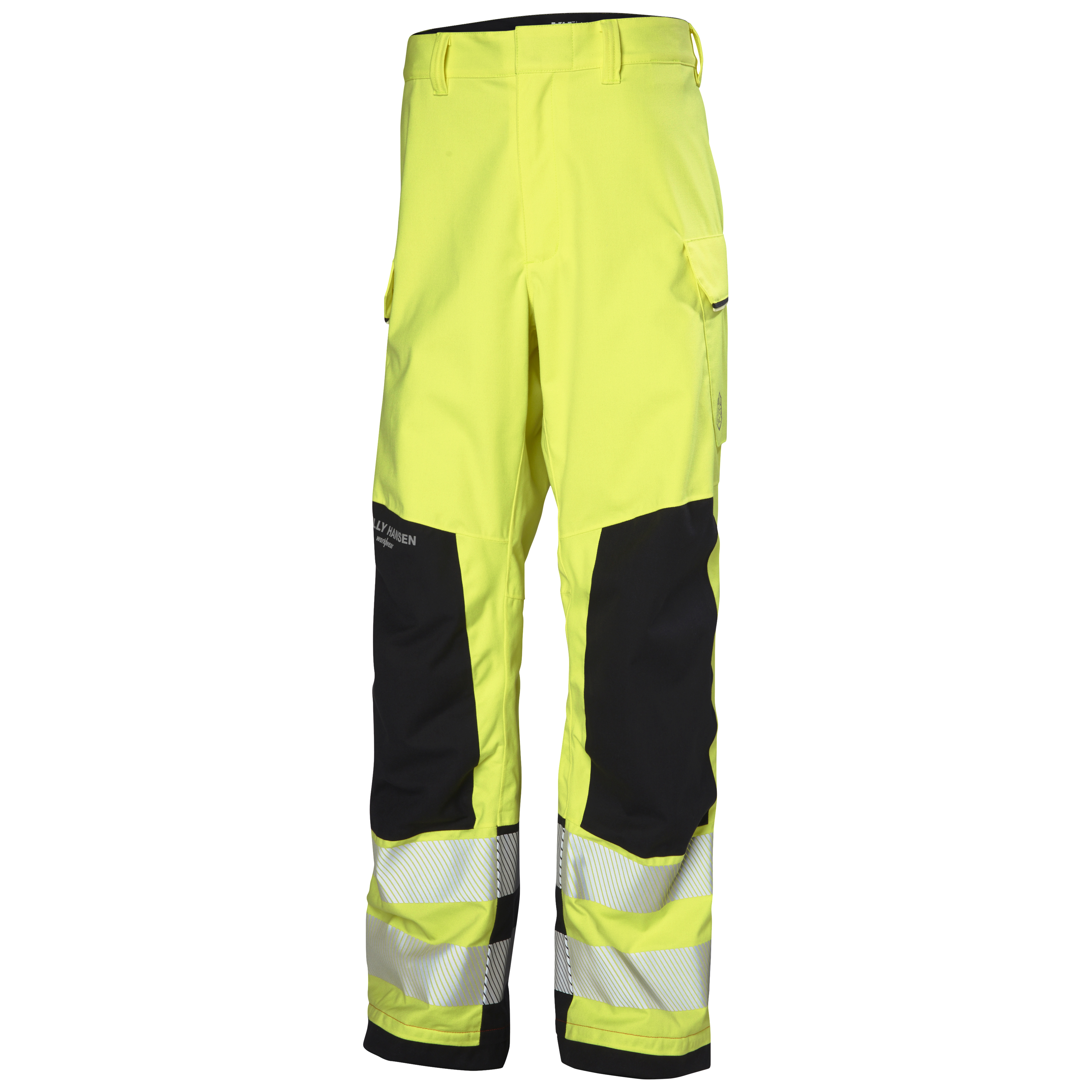 Helly Hansen FYRE Shell püksid kl.2 kollane/must