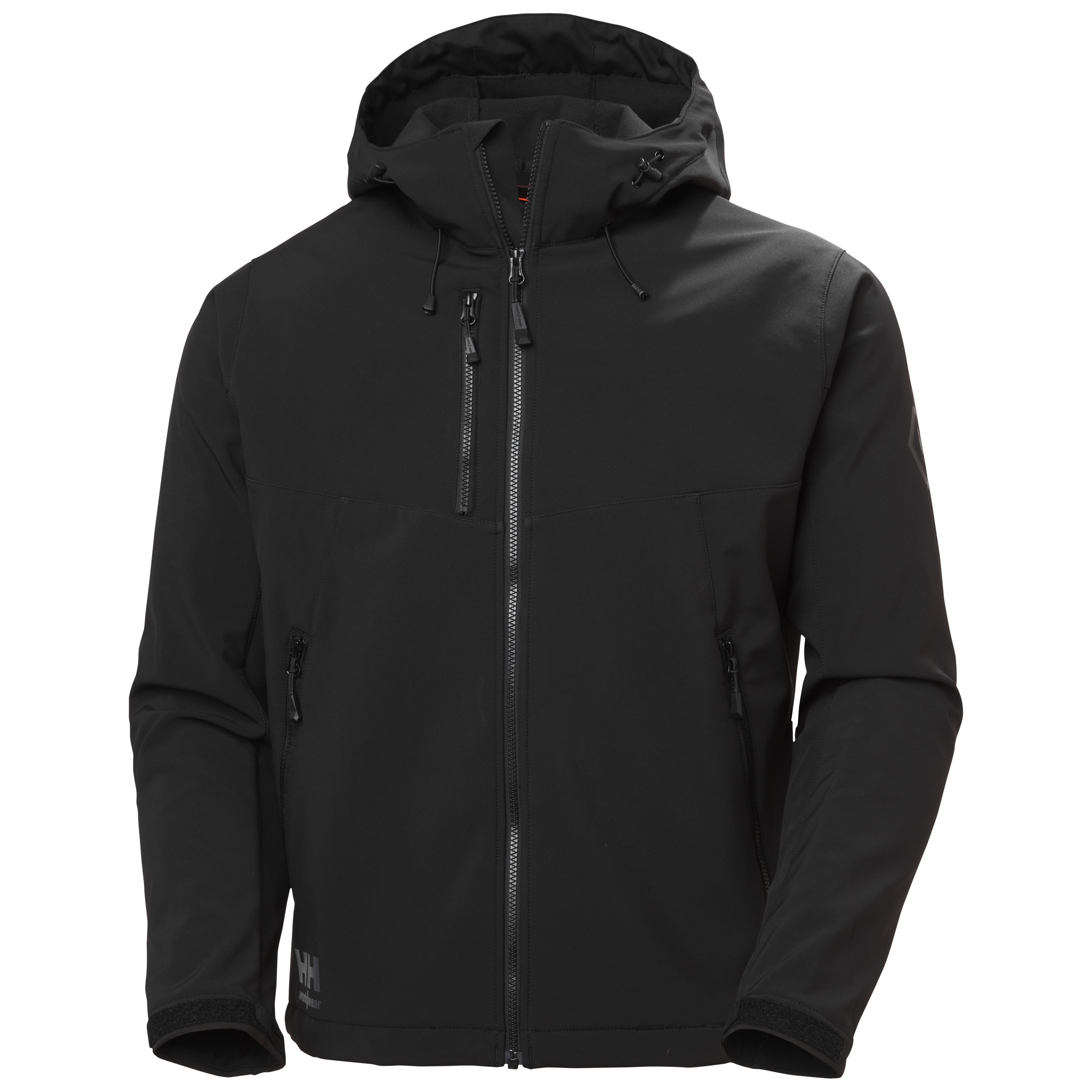 Helly Hansen CHELSEA EVOLUTION kapuutsiga softshell, must