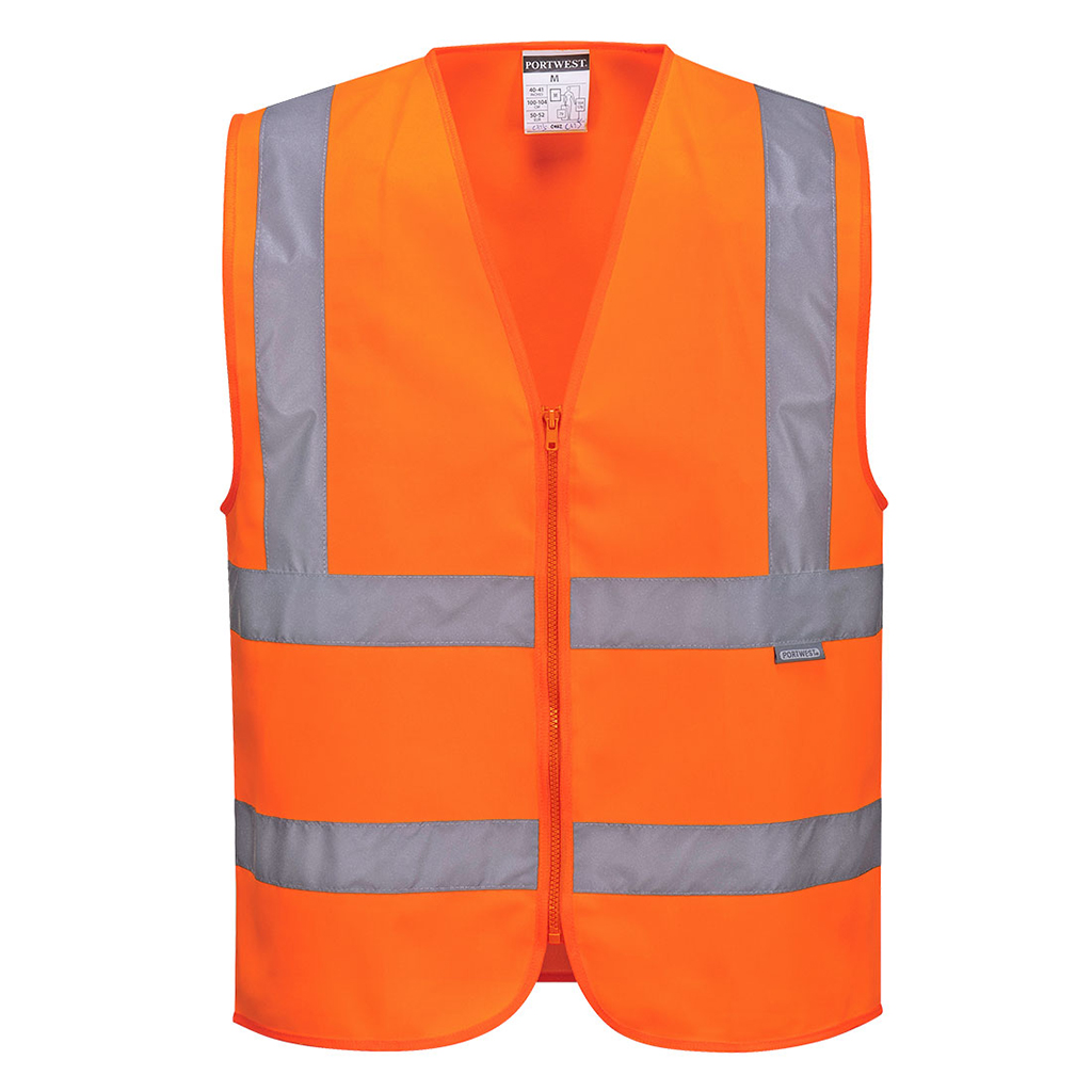 Portwest lukuga helkurvest, oranž