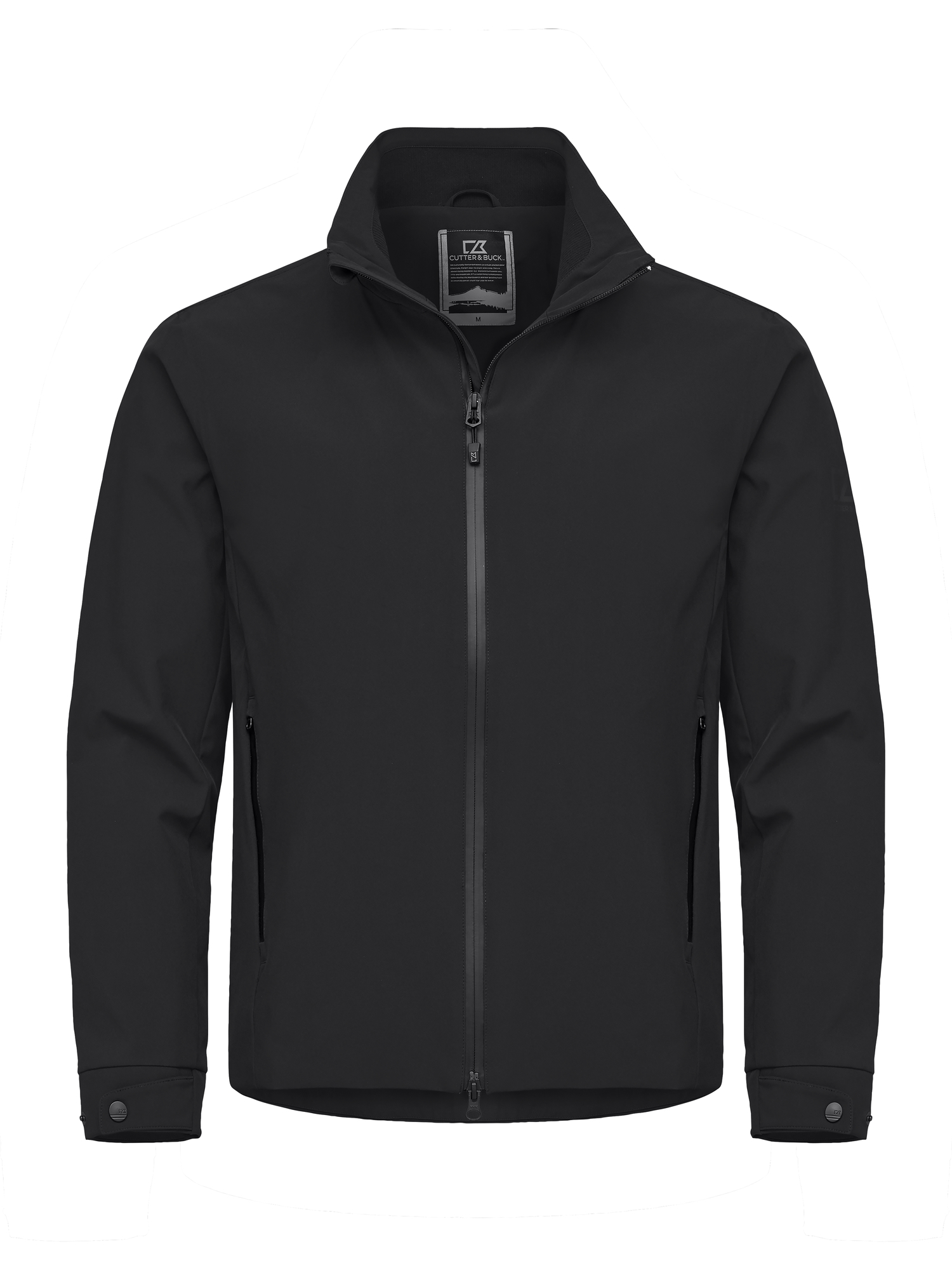 Cutter & Buck Wedderburn lühike meeste jope must
