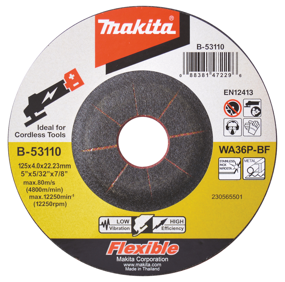 MAKITA lihvketas 125x4,0x22,23mm