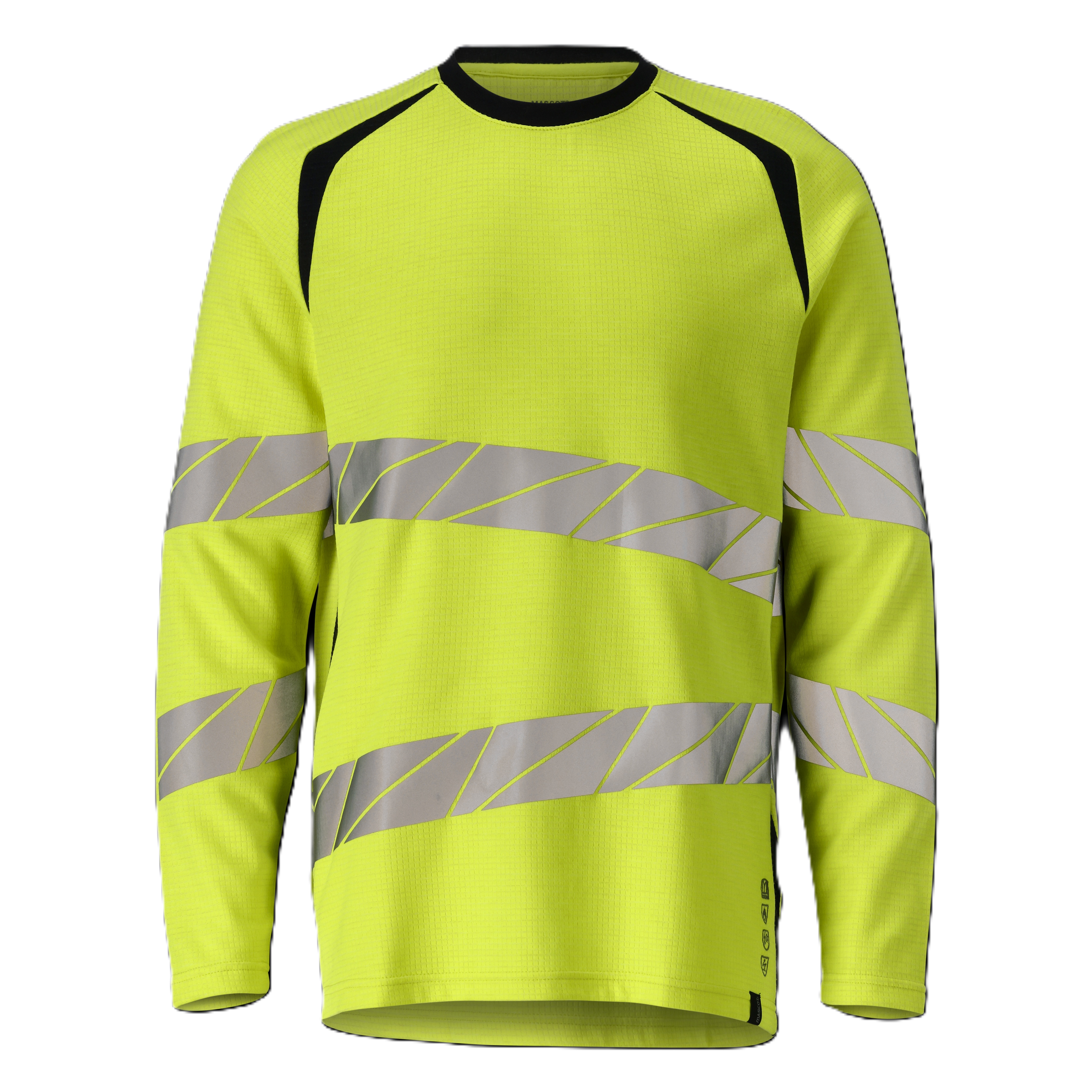 MASCOT Accelerate Multisafe Inherent tuletõkkega Hi-Vis kl.3 T-särk pikkade varrukatega UV-kaitsega kollane