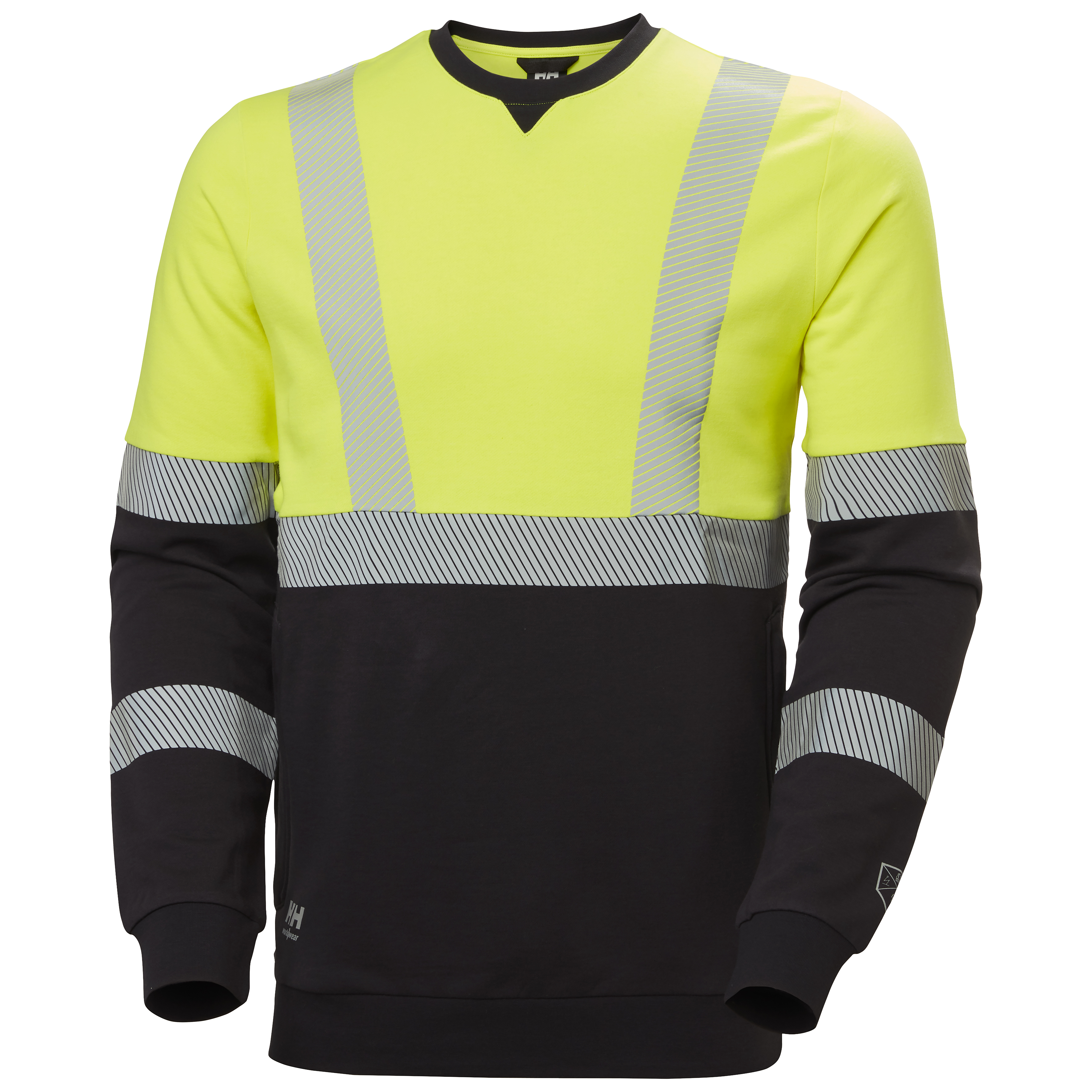 Helly Hansen FYRE Multinorm Inherent tuletõkkega HI-VIS kl.1 pusa kollane/must