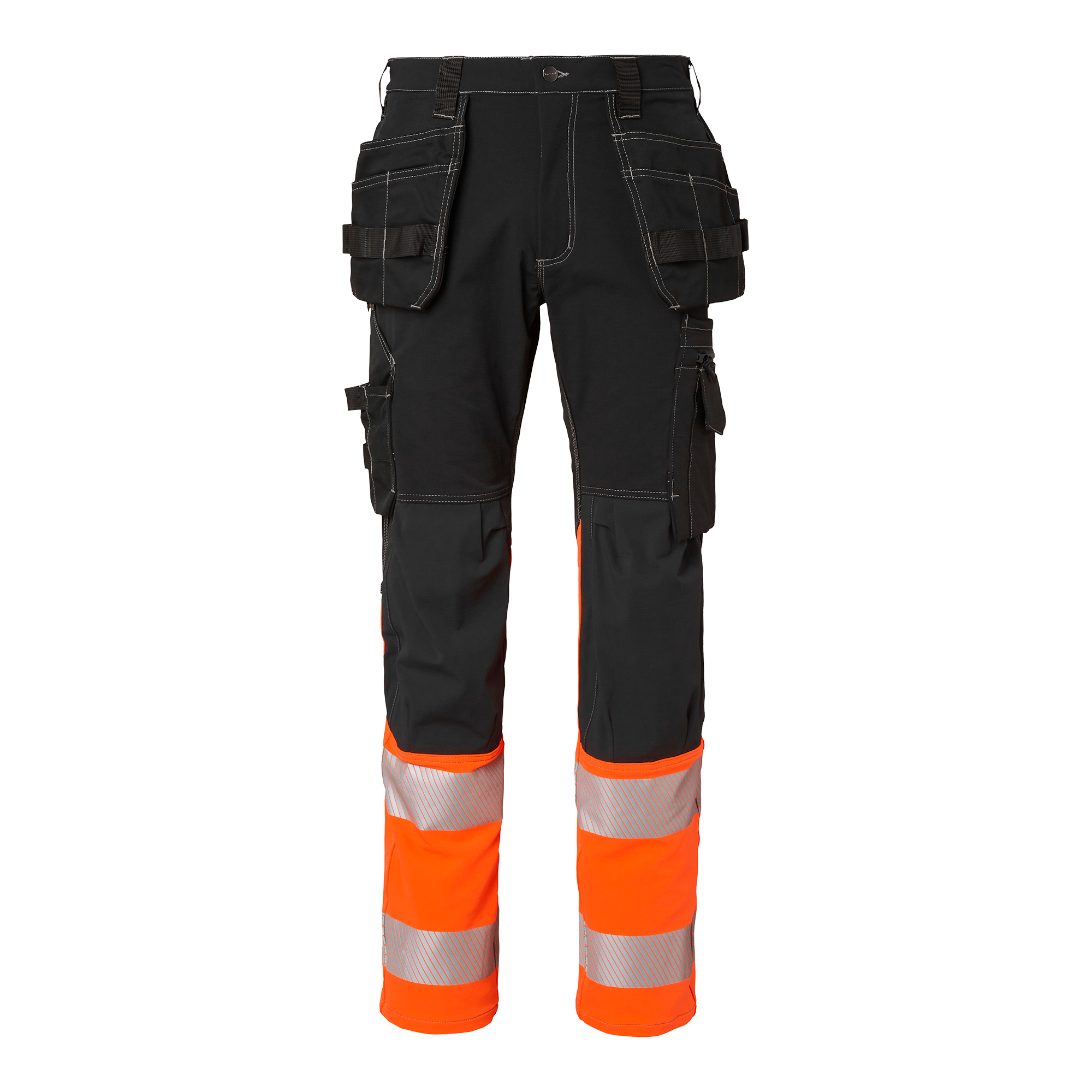 Top Swede Craftsmen Trousers HI-VIS,must/oranz