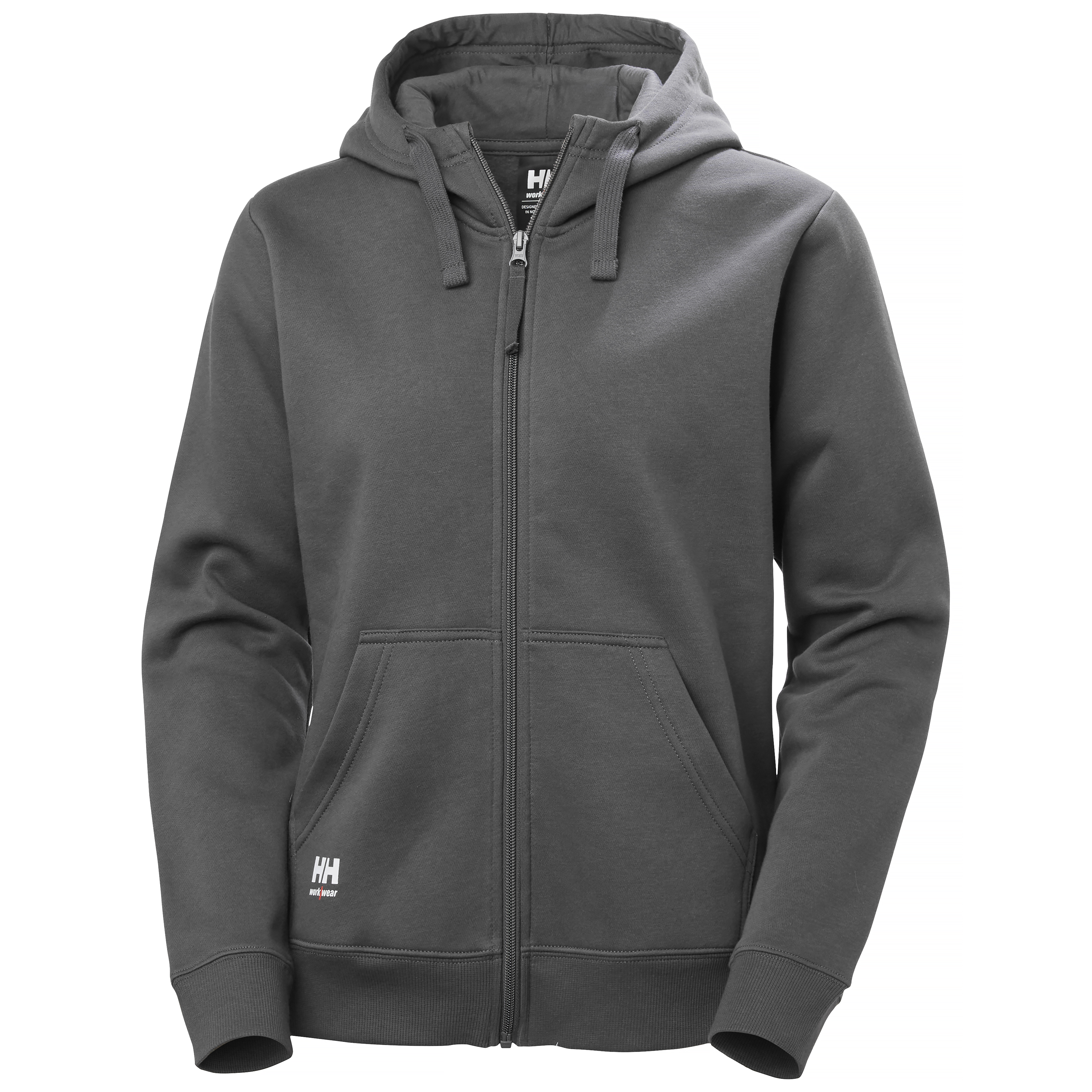 Helly Hansen CLASSIC 2.0 naiste pusa kapuutsi ja pika lukuga, tumehall