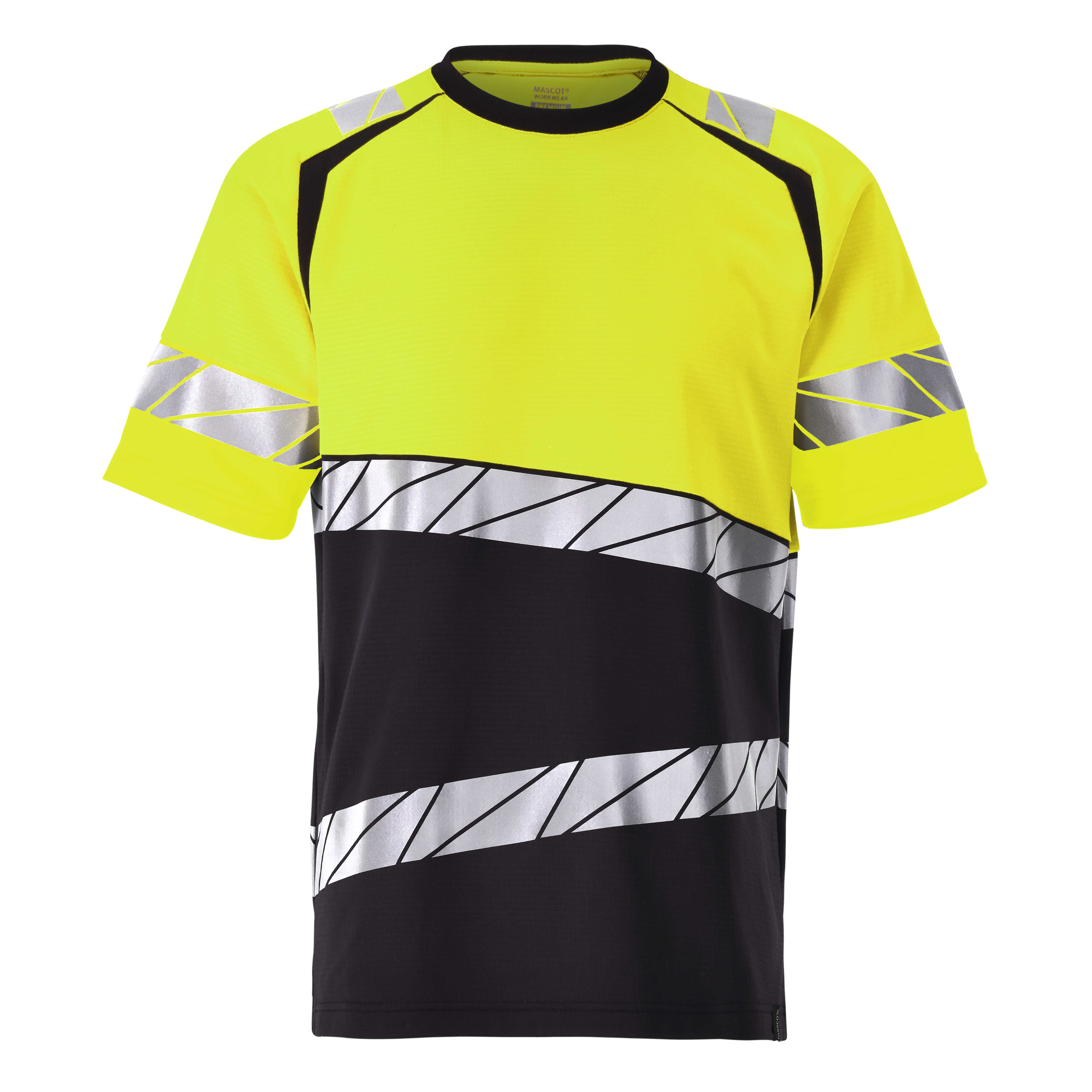 MASCOT® ACCELERATE Safe T-särk Hi-Vis kl.1, kollane/must