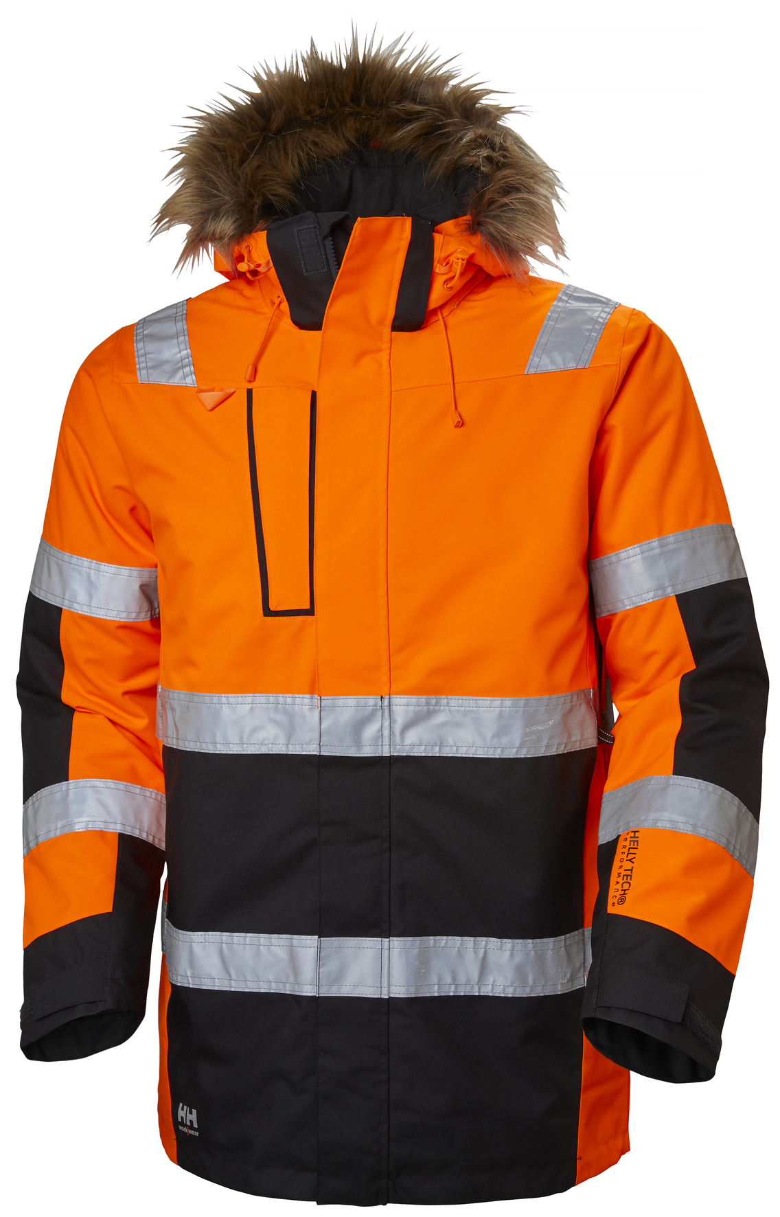 Helly Hansen ALNA talveparka HI VIS CL3, oranž/must
