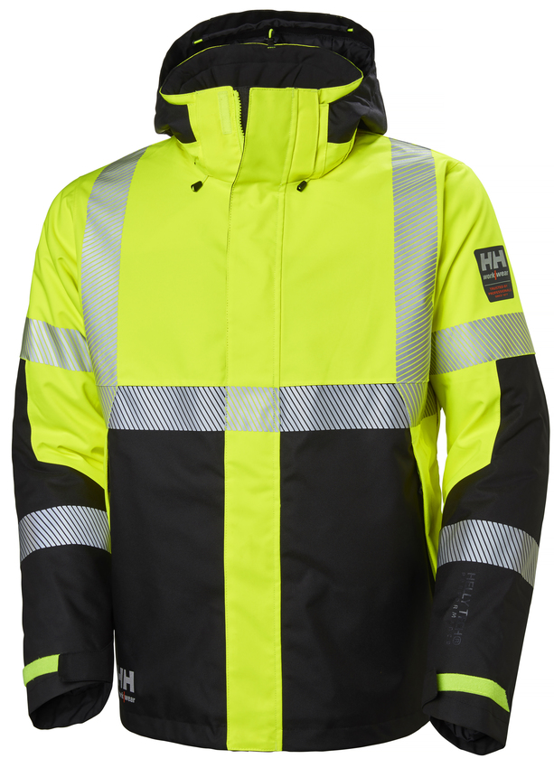 Helly Hansen ICU talvejope HI-VIS kl2, kollane/must