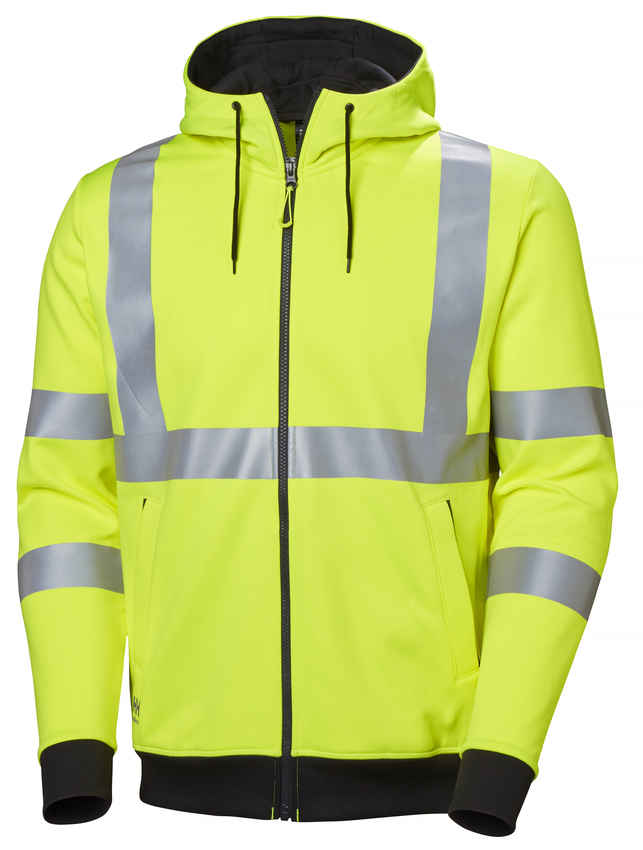 Helly Hansen ADDVIS pika luku ja kapuutsiga pusa HI VIS CL3 kollane