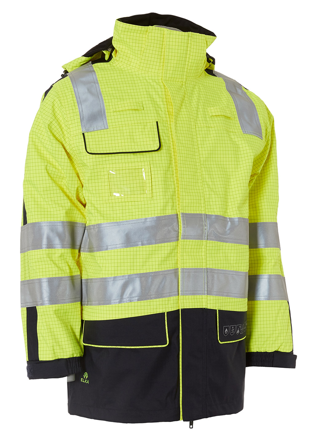 ELKA Securetech Multinorm Electric Arc HI-VIS jope kollane/sinine
