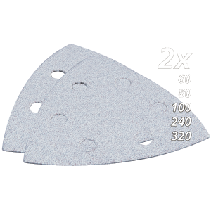 MAKITA lihvpaber DELTA K60;80;100;240;320 (10tk)