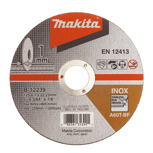 MAKITA lõikeketas 125x1,0mm (12tk)