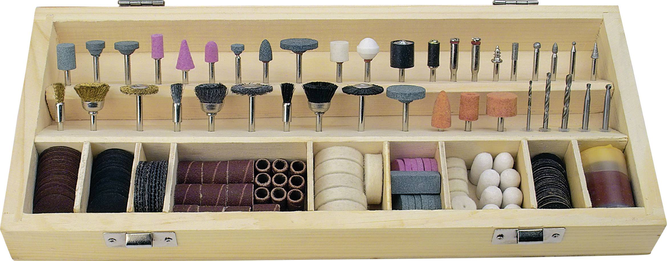 Mannesmann minifreesi tarvikute komplekt, 200-osaline