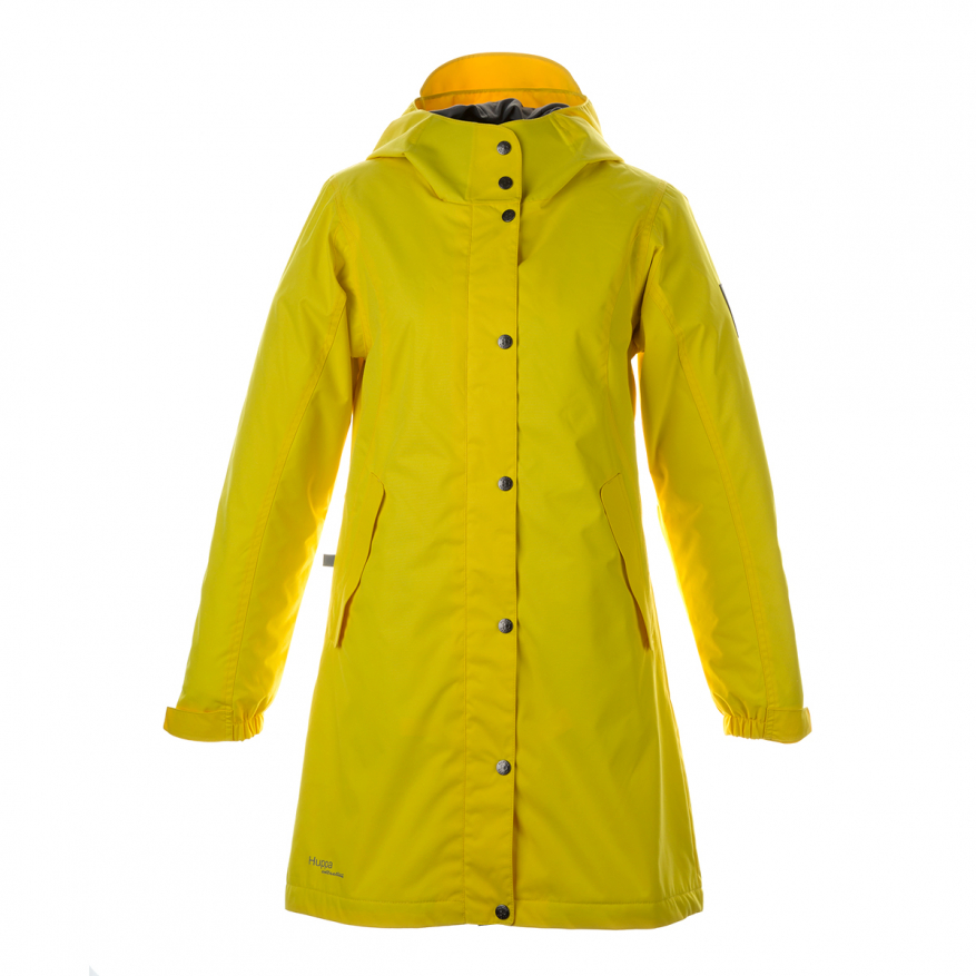 Huppa JANELLE 1 naiste parka sügis-talv 140g kollane