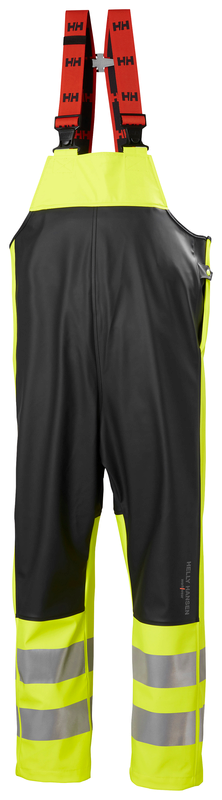 Helly Hansen ALNA 2.0 vihma traksipüksid kl 2, kollane/must