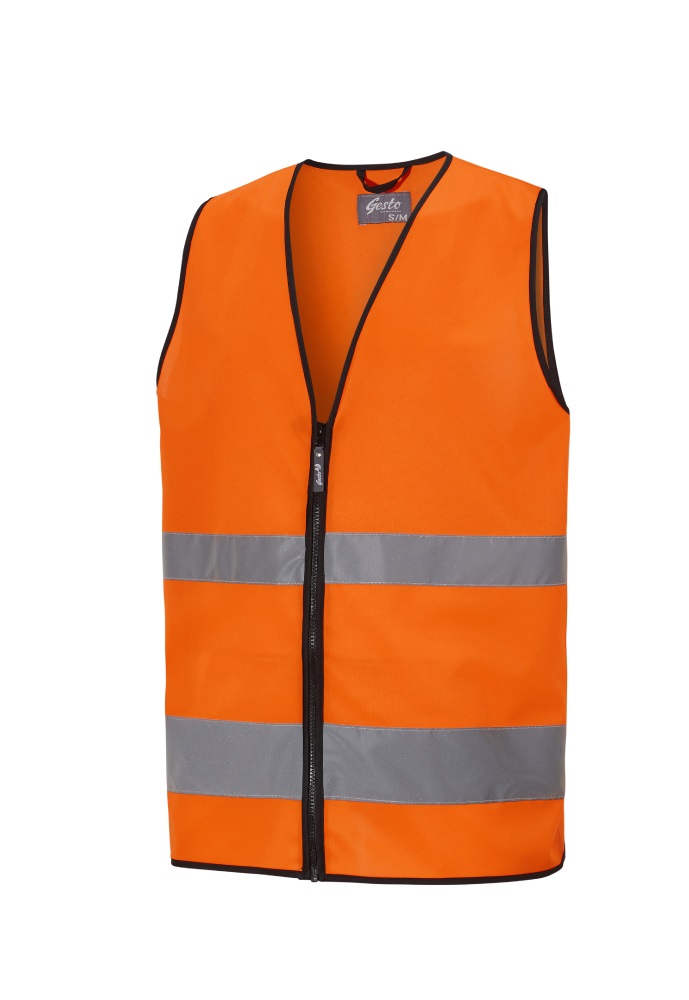 Gesto helkurvest lukuga kl 2, oranž