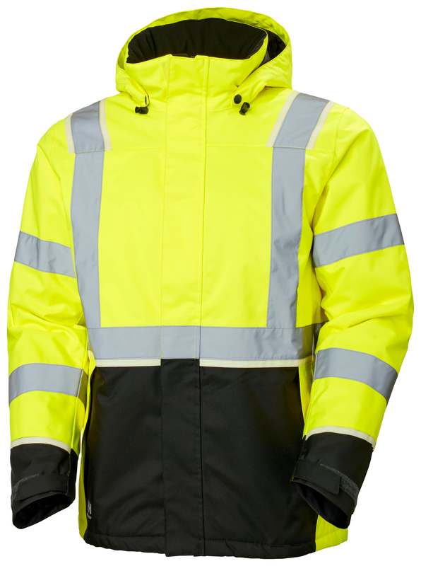 Helly Hansen UC-ME talvejope HI VIS CL3, kollane/must