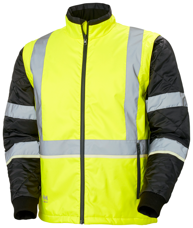 Helly Hansen UC-ME INSULATOR jope HI VIS CL2, kollane/must