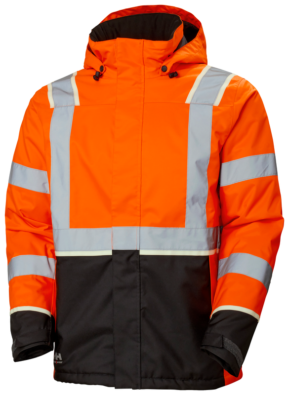 Helly Hansen UC-ME talvejope HI VIS CL3, oranž/must