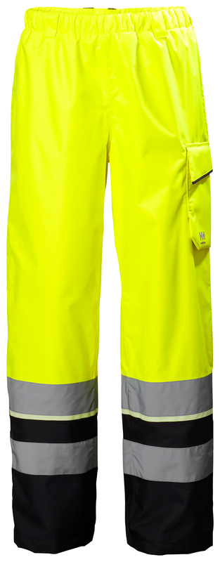 Helly Hansen UC-ME Shell püksid HI VIS CL2, kollane/must