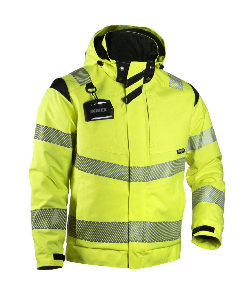 Dimex talvejope HI-VIS kl.3, kollane