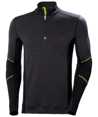 Helly Hansen LIFA MERINO termosärk lukuga, must/tumehall