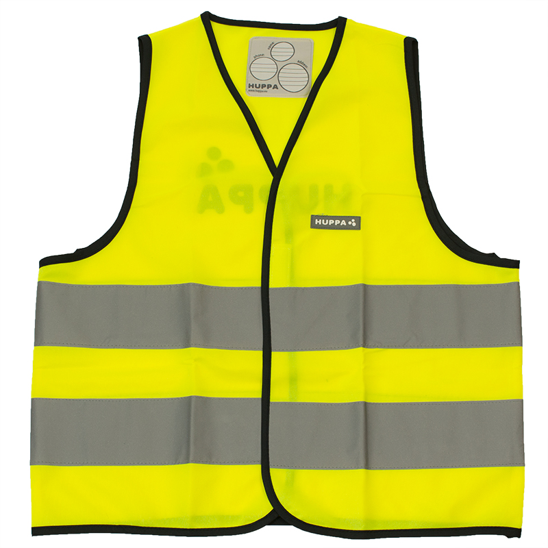 HUPPA laste helkurvest kollane
