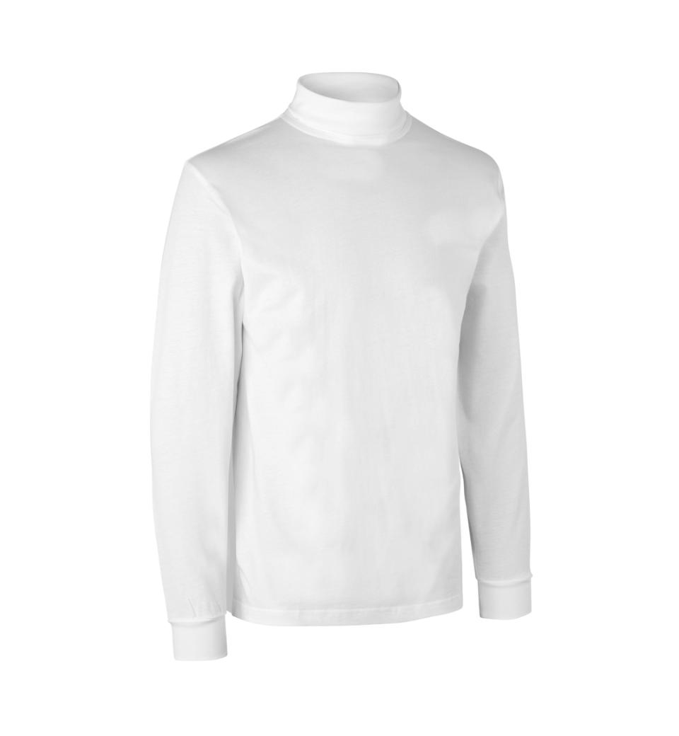 ID Identity T-TIME kõrge kaelusega pullover valge