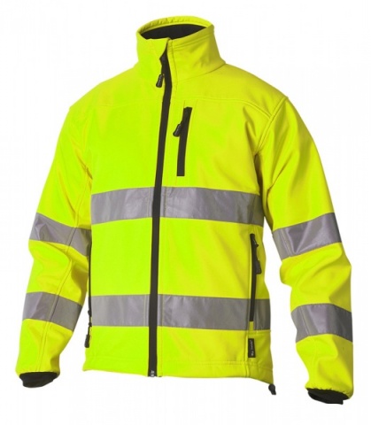 Top Swede KAYENTA softshell jakk HI-VIS kl.3 kollane