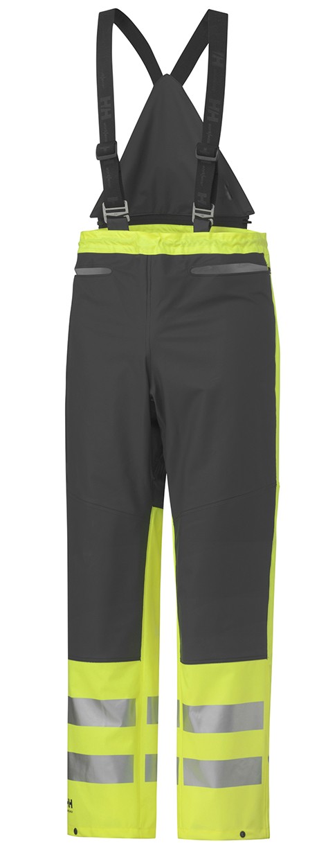 Helly Hansen ASKER HI VIS vihmapüksid 369 EN471 Yellow/Charcoal L