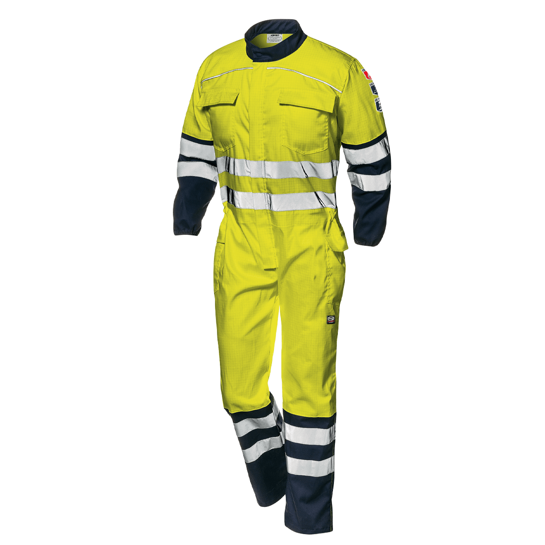 Sir Safety System SUPERTECH Hi-VIS Multinorm kombinesoon kl.1 kollane/sinine