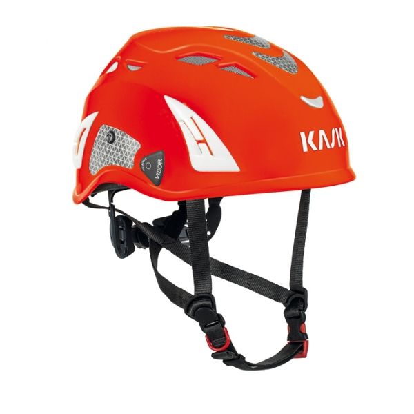 KASK Superplasma PL HI-VIS kiiver kõrgtöödeks ja arboristile punane