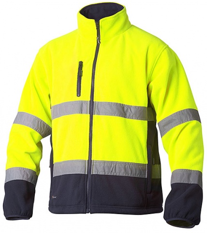 Top Swede tuulekindel ja vetthülgav fliis HI VIS