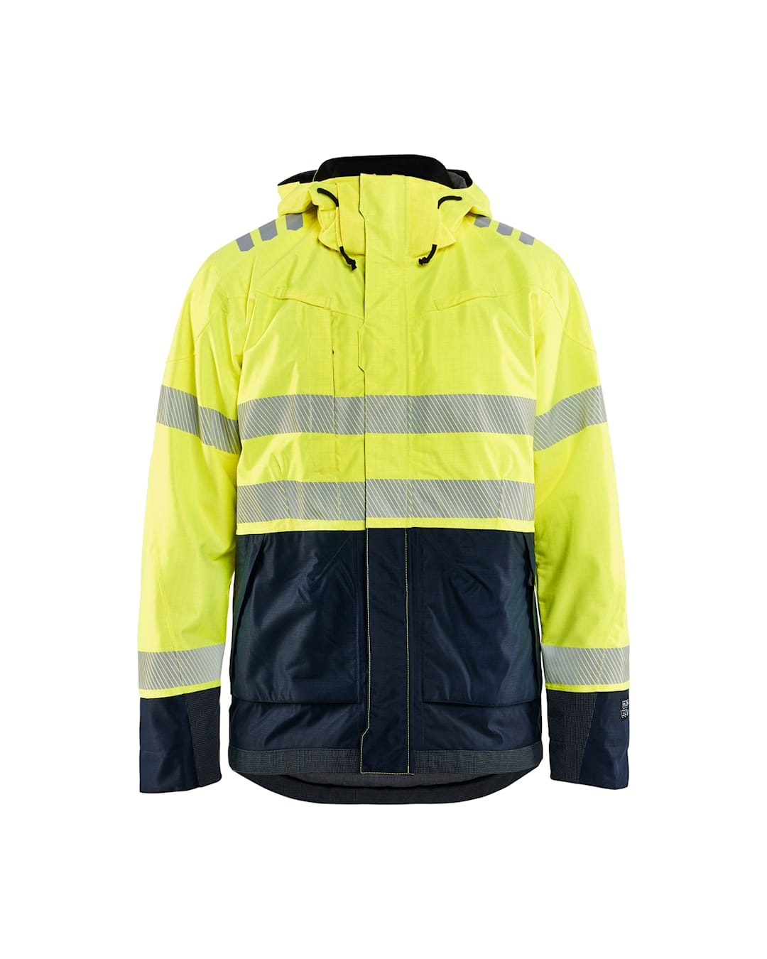Blåkläder Multinorm Hi-Vis koorikjope kl.3 kollane/tumesinine