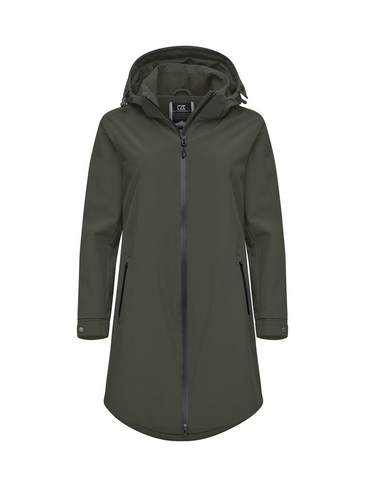 Cutter & Buck Wedderburn naiste parka tumeroheline