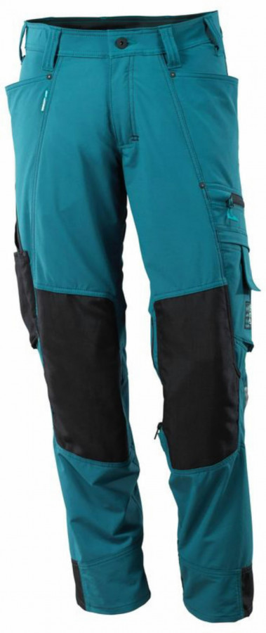 MASCOT® Advanced Stretch tööpüksid tume petrooleum
