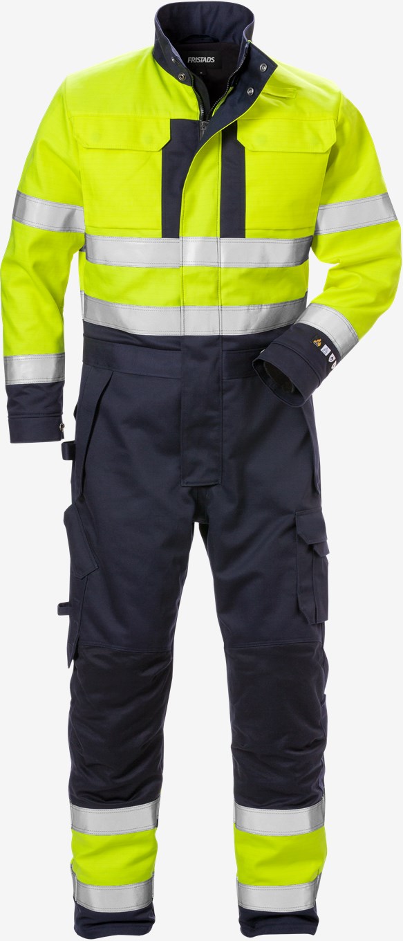 Fristads FLAME 8088 FLAM Multinorm Hi-Vis talvekombinesoon kl3 kollane/tumesinine